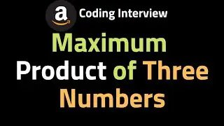 Maximum Product of Three Numbers - LeetCode Python