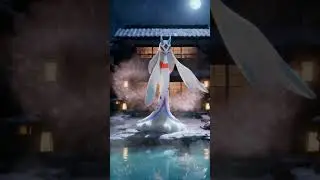 Mega Froslass Curses Machoke with Cut ❄️🔪