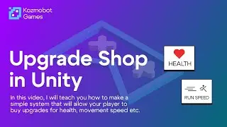 How to make an Upgrade Shop in Unity