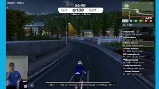 05/01/26 | Treino ao vivo | Bike indoor no MyWhoosh | Treino real e dados reais
