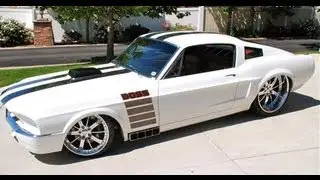 Kindig Designs 1967 Ford Mustang Fastback Custom Barrett Jackson Las Vegas 2011