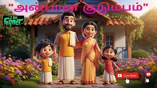 அன்பான குடும்பம் ❤️ | சின்ன வீடு பெரிய சந்தோஷம் |குழந்தைகளுக்கான அழகான குடும்ப கதை|Kids Family Story