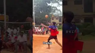 Prathik Shetty SDM Dasara division volleyball