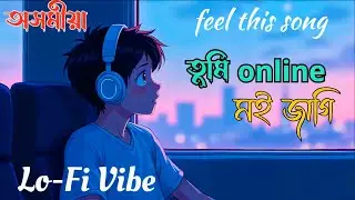 তুমি অনলাইন মই জাগি । Tumi Online Moi Jagi । Lo-fi vibe (official Music) 🎶