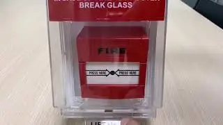 Emergency Manual Pull Station Manual Call Point break glass PVC Protective water-proof cover