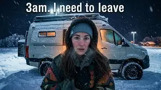 Snow Storm Camping Alone Goes So Wrong