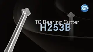 H253B TC Bearing Cutter - Hart Bur 90&deg;