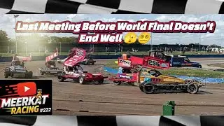 Last Meeting Before World Final Doesn't End Well🫣 #stockcarracing #motorsport #racing #vlog #cars 