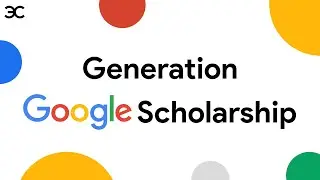 Generation Google Scholarship (Asia Pacific)