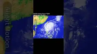 Typhoon Krathon (Julian) | Satellite imagery #typhoon #tropical