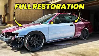 OEM Paint Is A DISASTER! | REBUILDING A CD7 ACCORD EX PT2