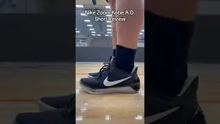 Nike Kobe A.D. &ldquo;Black White&rdquo; On Feet Looks and Short Review #shorts #sneakers #basketball #kobe