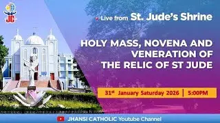ENGLISH ll 5:00 PM ll HOLY MASS AND NOVENA PRAYER IN HONOUR OF ST JUDE ll 31ST JANUARY ll SATURDAY