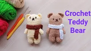 How to Crochet Teddy Bear | Crochet Teddy Bear Tutorial for Beginner's | Rooftop Garden and Crafts. 