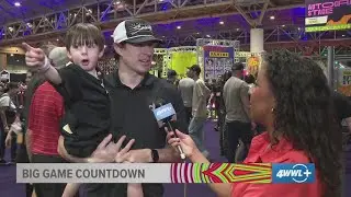 New Orleanians are having fun as Super Bowl Sunday approaches