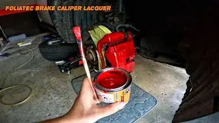 FOLIATEC BRAKE CALIPER LACQUER SET (Racing Rosso)