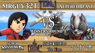 Stronghold: The Siege #2 - mrguy321 (Mii Brawler) vs AlteredBeast (Wolf, Terry) - Smash Ultimate WR1