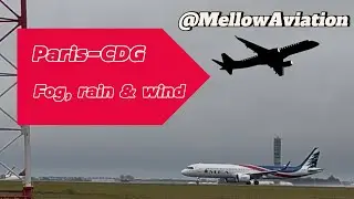 20+ Minutes plane-spotting at Roissy Charles de Gaulle Airport!