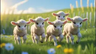 Toddler Songs about Lambs! 🐑 | Fun Kids Song & Sing-Along Nursery Rhyme! | Little Musical Adventures