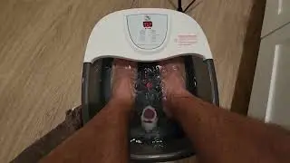 Ultimate Foot Spa! Heat, Massage & Bubbles for Total Relaxation! 💆&zwj;♀️🛁