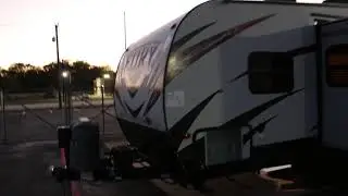 2017 Forest River Fury 2910 Toy Hauler, generator, fuel station, new Tire