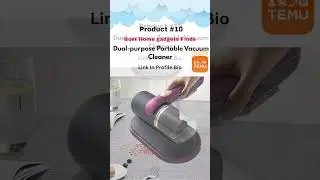 This Dual-Purpose Vacuum from TEMU Cleans Everything! 🤯🧼 #temufinds #cleaninghack #shorts