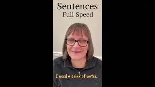 Fluent English Speaking: How to Say Water in American English