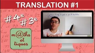 Construire l'image d'un point par une translation - Quatri&egrave;me/Troisi&egrave;me