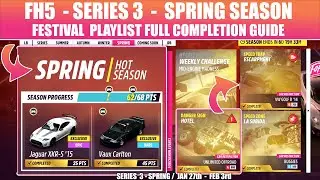 FH5 SERIES 3 SPRING FESTIVAL PLAYLIST HOW TO B700 GOLF R ESCARPMENT SPEED TRAP FH5 SPOILT FOR CHOICE
