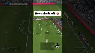 Bro does not have 20-20 vision  #fc26gameplay #fc26careermode #football #ghostmanager