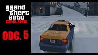Zagrajmy w Grand Theft Auto: Online-  Taxi i Śnieg #5