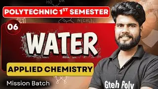 Water U-02 P-06 | BTEUP 2025-26 | Applied Chemistry By Aman Sir
