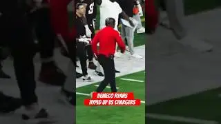Demeco Ryans Hyped UP VS Chargers #nfl #nflnews #nflupdates #houstontexans #cjstroud #shorts #fyp