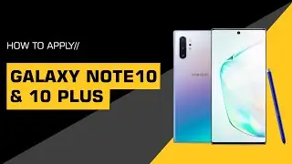 Galaxy Note 10 & 10 Plus Skin Application Tutorial  // SKINIT //