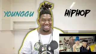 YOUNGGU - HIPHOP FT. TIMETHAI, CD GUNTEE, & DIAMOND | Reaction by The Black Kid