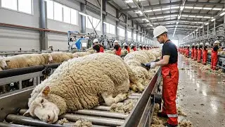 Inside the World&rsquo;s Largest Sheep Shearing Factory!