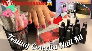 Testing Coscelia Manicure Kit💅 [My Honest Opinion😱]