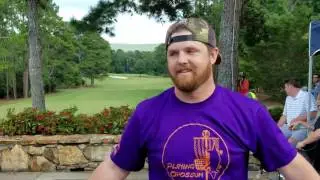 Long drive competition finals at the Open at Callaway Gardens.