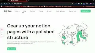 How to create a website without coding using Notion (with Bullet.so&rsquo;s Gear Template)