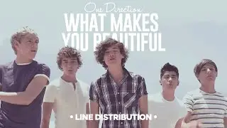One Direction • WHAT MAKES YOU BEAUTIFUL • Line Distribution | Western Wednesday