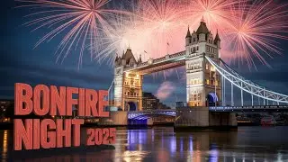 BONFIRE NIGHT 2025 IN LONDON | FIREWORKS DISPLAY #fireworks #bonfire #london