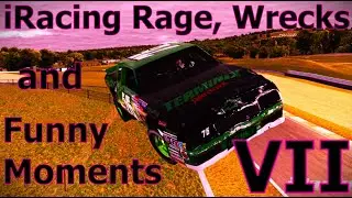 Ярость, аварии и забавные моменты iRacing 7: Fig Newtons