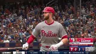 MLB The Show 25 Franchise Mode Philadelphia Phillies vs New York Mets Series Game 3