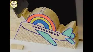 A Rainbow Dream in Wood: Art Is the Poem of Life 🌈🪵