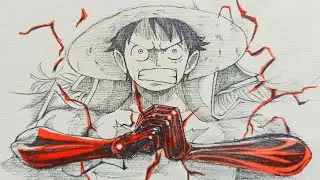 Drawing Luffy from Onepiece | mylife Easy