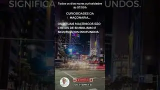 Curiosidade sobre a Ma&ccedil;onaria? | SilvioNeto #silvioneto