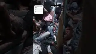 local, general train #shortvideo #train #travel #viralvideo #panicsituations #sad #croud