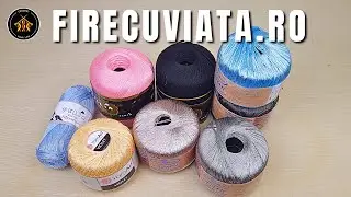 Fire noi pe firecuviata.ro - cele mai bune fire de crosetat si tricotat
