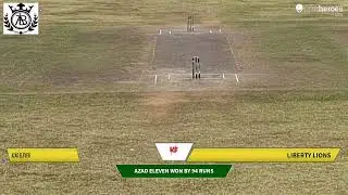 AZAD ELEVEN vs LIBERTY LIONS live cricket match | THE INFINITY CUP   SEASON 2  live - G R Cricket Gr