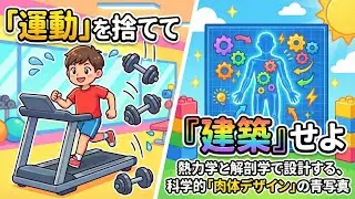 「運動」を捨てて『建築』せよ：熱力学と解剖学で設計する、科学的「肉体デザイン」の青写真